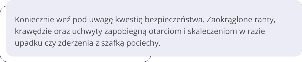 jaka komoda dla niemowlaka grafika
