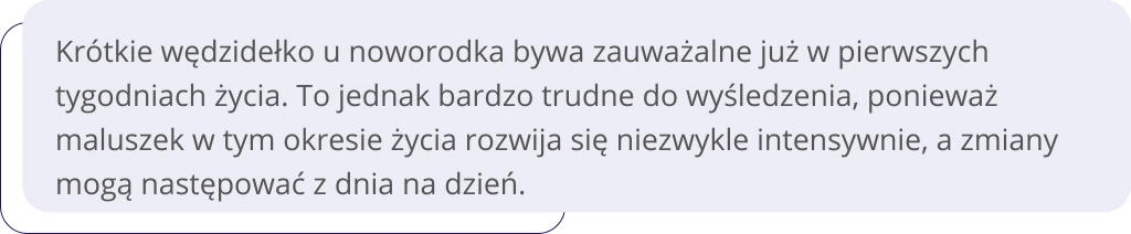 Podcięcie węzidełka u niemowlaka 