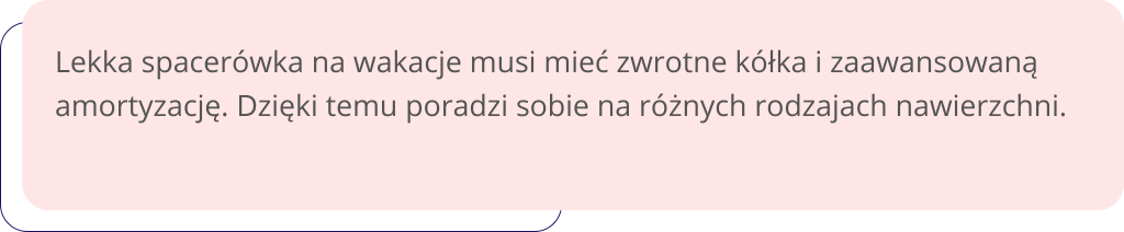 Wózek dla 4-latka na wakacje grafika