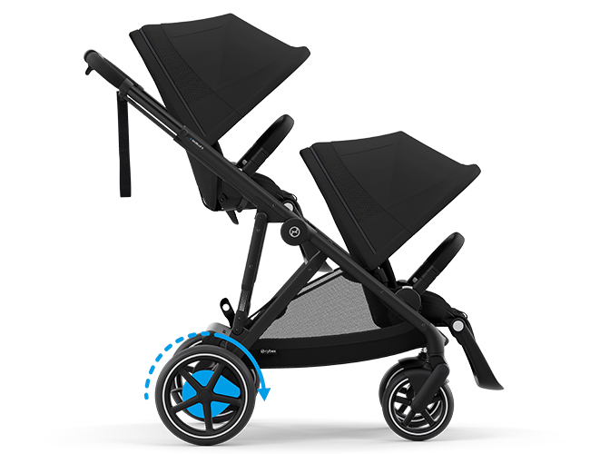 CYBEX E-GAZELLE S wózek bliźniaczy spacerowy 1