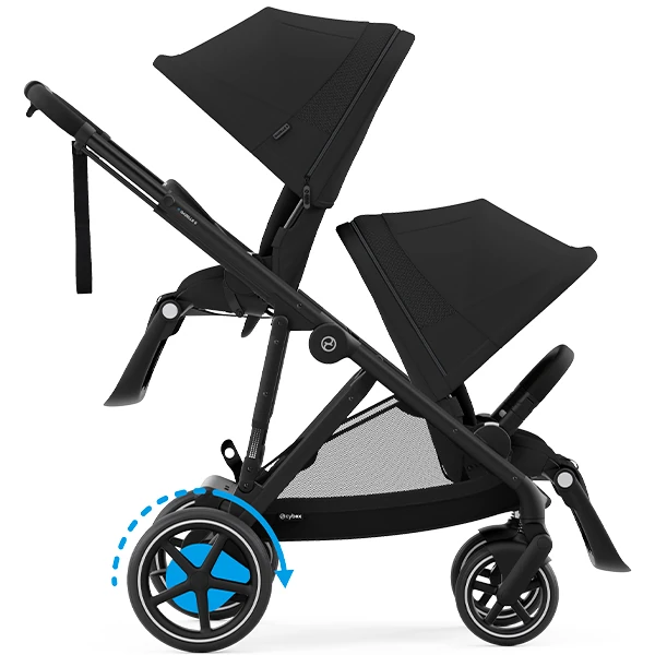 CYBEX E-GAZELLE S wózek bliźniaczy spacerowy 2