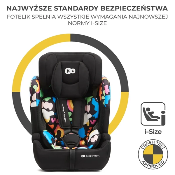 Fotelik samochodowy dla chłopca Kinderkraft Comfort Up i-Size