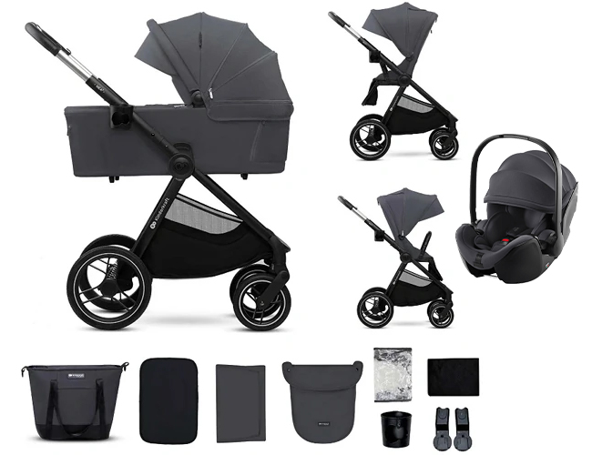 KINDERKRAFT NEA 2 wózek 3w1 | fotelik Britax BABY-SAFE PRO 1