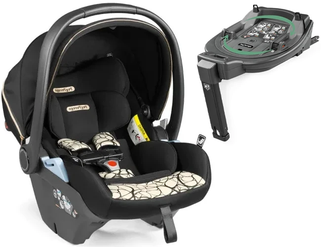 PEG PEREGO PRIMO VIAGGIO LOUNGE fotelik 0-13kg + baza obrotowa GIRO 1