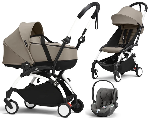 Stokke YOYO 3 wózek 3w1 + Cybex CLOUD T i-Size 1