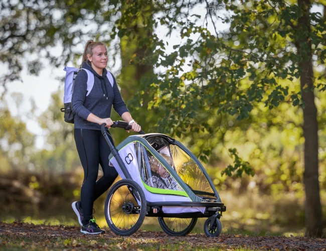 Hamax Breeze One - przyczepka i wózek w jednym!