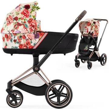 CYBEX PRIAM 4.0 SPRING BLOSSOM wózek 2w1