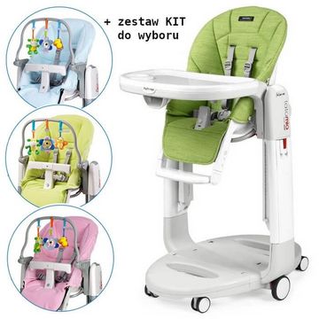 PEG PEREGO TATAMIA FOLLOW ME krzesełko z zestawem KIT