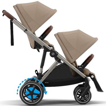 CYBEX E-GAZELLE S wózek bliźniaczy spacerowy