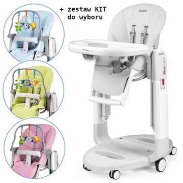 PEG PEREGO TATAMIA FOLLOW ME krzesełko z zestawem KIT