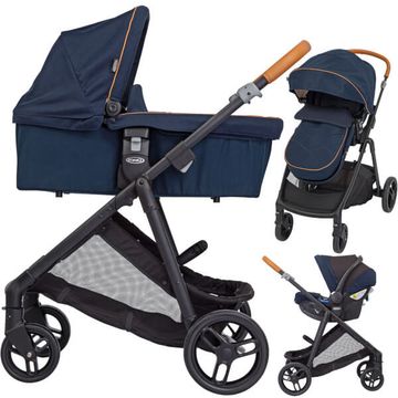 GRACO NEAR2ME wózek 3w1 z fotelikiem GRACO SNUGESSENTIALS