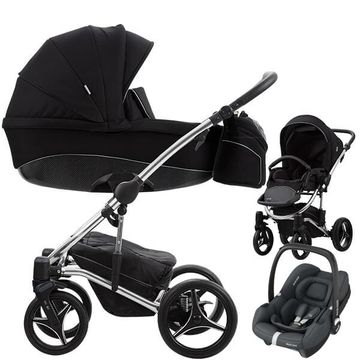 BEBETTO TITO PREMIUM wózek 3w1 | fotelik MAXI COSI CABRIO FIX i-Size