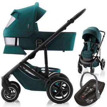 BRITAX SMILE 5Z wózek 3w1 z fotelikiem SWANDOO ALBERT LITE