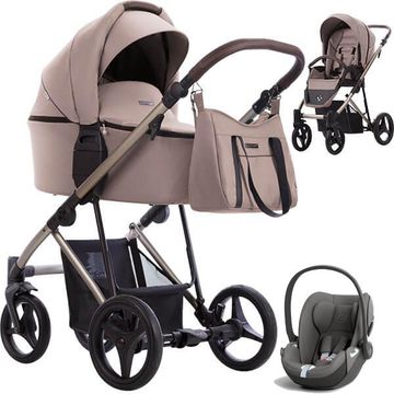 BEBETTO FLAVIO PREMIUM CLASS wózek 3w1 z fotelikiem Cybex CLOUD T i-Size