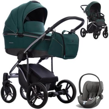 BEBETTO BRESSO PREMIUM wózek 3w1 | fotelik CYBEX CLOUD T i-Size