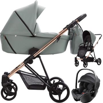 Bebetto YODDI PREMIUM CLASS wózek 3w1 + fotelik Britax BABY-SAFE PRO