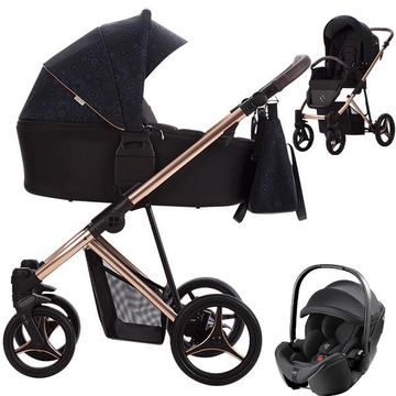 BEBETTO FLAVIO PREMIUM CLASS wózek 3w1 z fotelikiem Britax BABY-SAFE PRO