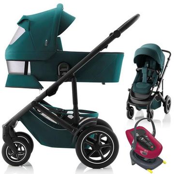 BRITAX SMILE 5Z wózek 3w1 z fotelikiem SWANDOO ALBERT 1.2 + baza