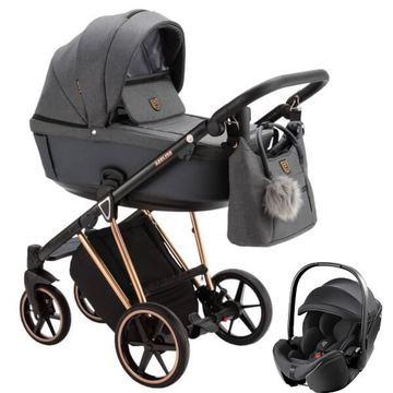 ADAMEX BELISSA SPECIAL wózek 3w1 + fotelik Britax BABY-SAFE PRO i-Size