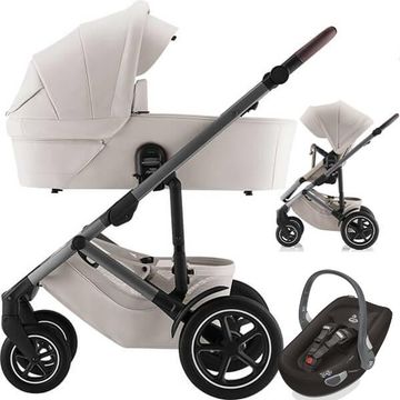 BRITAX SMILE 5Z wózek 3w1 z fotelikiem SWANDOO ALBERT LITE