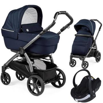 PEG PEREGO BOOK wózek 3w1 z fotelikiem BeSafe iZi GO MODULAR X1