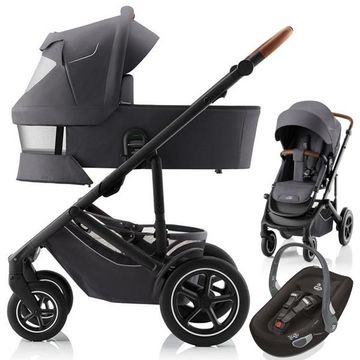 BRITAX SMILE 5Z wózek 3w1 z fotelikiem SWANDOO ALBERT LITE