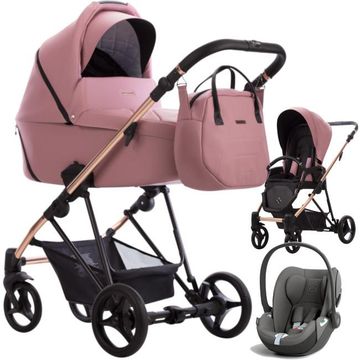 Bebetto YODDI PREMIUM CLASS wózek 3w1 + fotelik Cybex CLOUD T i-Size