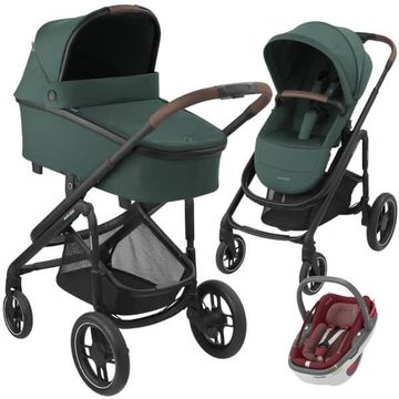 MAXI COSI PLAZA PLUS wózek 3w1 z fotelikiem Maxi Cosi Coral 360