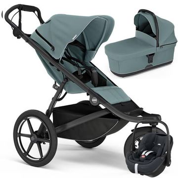 Thule URBAN GLIDE 3 wózek 3w1 + fotelik Maxi Cosi PEBBLE 360 PRO 2