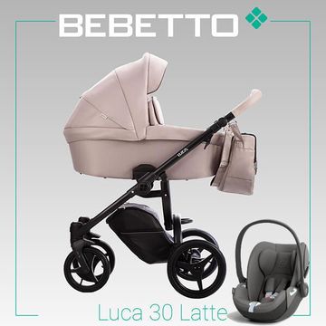 BEBETTO LUCA PRO wózek 3w1 z fotelikiem CYBEX CLOUD T i-Size