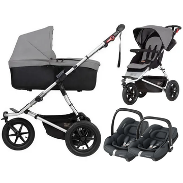 MOUNTAIN BUGGY URBAN wózek 3w1 | MAXI COSI CABRIO FIX i-Size