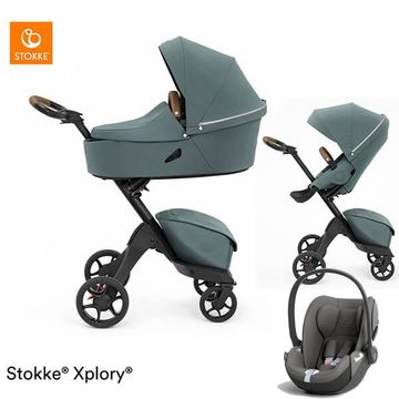 STOKKE XPLORY X wózek 3w1 z fotelikiem Cybex CLOUD T i-Size