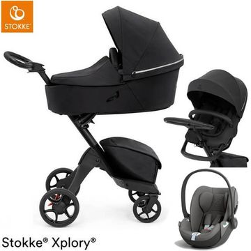 STOKKE XPLORY X wózek 3w1 z fotelikiem Cybex CLOUD T i-Size