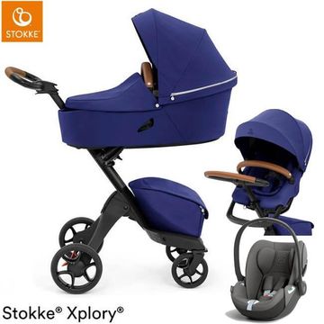 STOKKE XPLORY X wózek 3w1 z fotelikiem Cybex CLOUD T i-Size