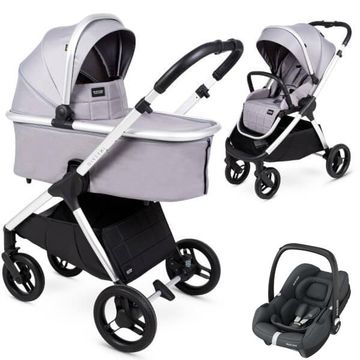 INSEVIO DOLPHIN wózek 3w1 z fotelikiem MAXI COSI CABRIO FIX i-Size