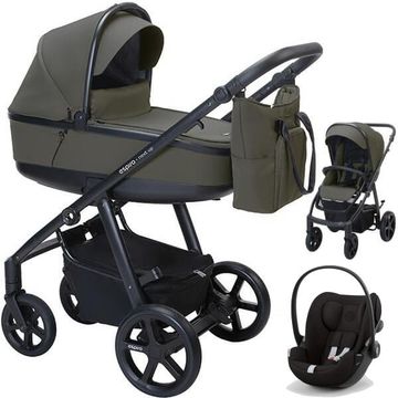 ESPIRO NEXT UP BLACK wózek 3w1 | fotelik Cybex CLOUD G i-Size