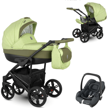 CAMARELO BALEO wózek 3w1 z fotelikiem MAXI COSI CABRIO FIX i-Size