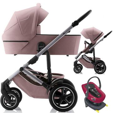 BRITAX SMILE 5Z wózek 3w1 z fotelikiem SWANDOO ALBERT 1.2 + baza