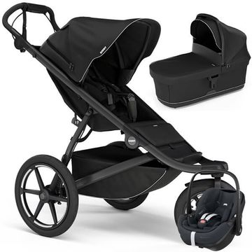 Thule URBAN GLIDE 3 wózek 3w1 + fotelik Maxi Cosi PEBBLE 360 PRO 2