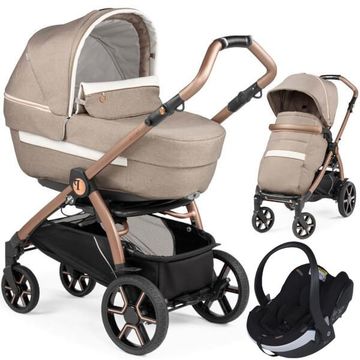 PEG PEREGO BOOK wózek 3w1 z fotelikiem BeSafe iZi GO MODULAR X1