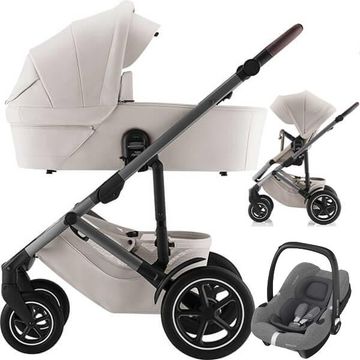 BRITAX SMILE 5Z wózek 3w1 z fotelikiem MAXI COSI CABRIO FIX i-Size