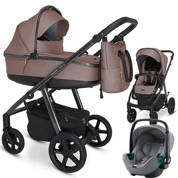 ESPIRO NEXT UP CHROME wózek 4w1 | fotelik BRITAX BABY SAFE 3 i-Size + baza