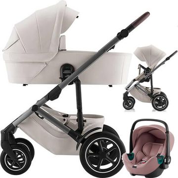 BRITAX SMILE 5Z wózek 3w1 z fotelikiem BABY SAFE 3 i-Size