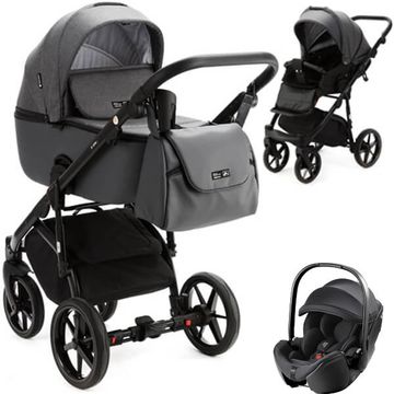 Adamex NOLA Standard wózek 3w1 z fotelikiem Britax BABY-SAFE PRO