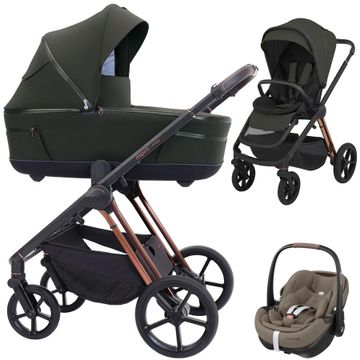 ESPIRO MILOO wózek 3w1 + fotelik Maxi Cosi PEBBLE 360 PRO 2