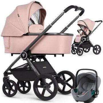 VENICCI TINUM Upline wózek 3w1 | Britax BABY SAFE 3 i-Size