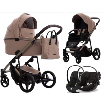 Bebetto LOREN PREMIUM CLASS wózek 3w1 + Cybex CLOUD G i-Size