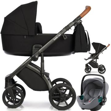 Roan BASS NEXT wózek 4w1 | fotelik BRITAX BABY SAFE 3 i-Size + baza