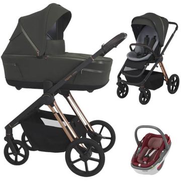 ESPIRO MILOO wózek 3w1 + fotelik Maxi Cosi CORAL 360