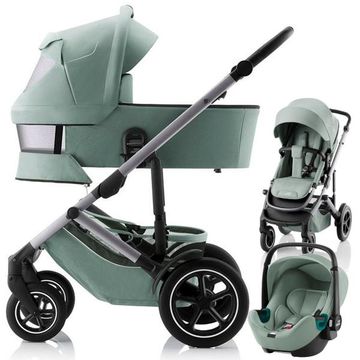 BRITAX SMILE 5Z wózek 4w1 z fotelikiem BABYSAFE 3 i-Size + baza